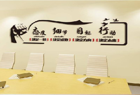 安乡企业文化墙主要展示什么？