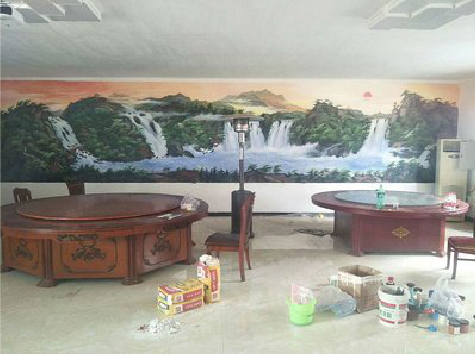 安乡墙绘-写实风景