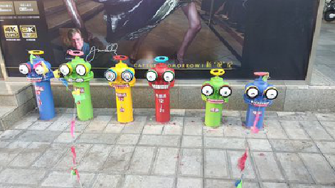 安乡商业区彩绘