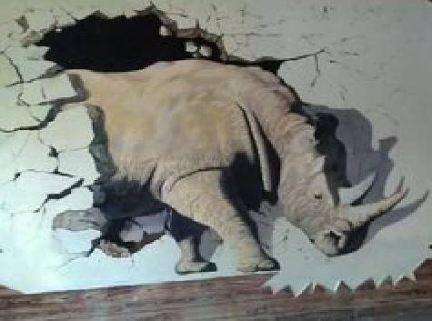 安乡在墙绘中，如何绘制3D效果？